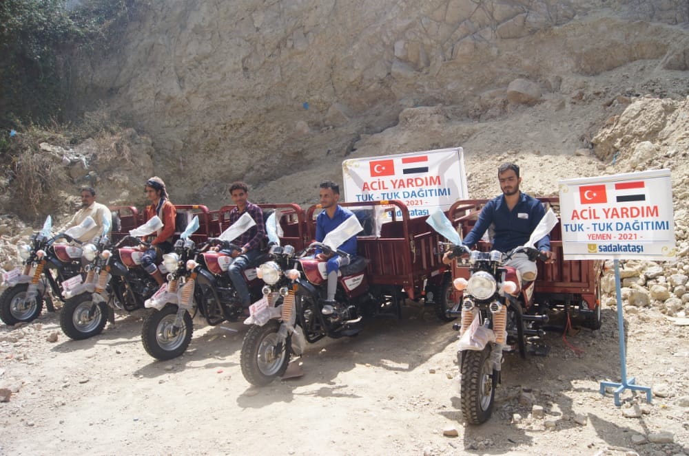 Sadakataşı’ndan Yemen’e Gelir Temini Desteği