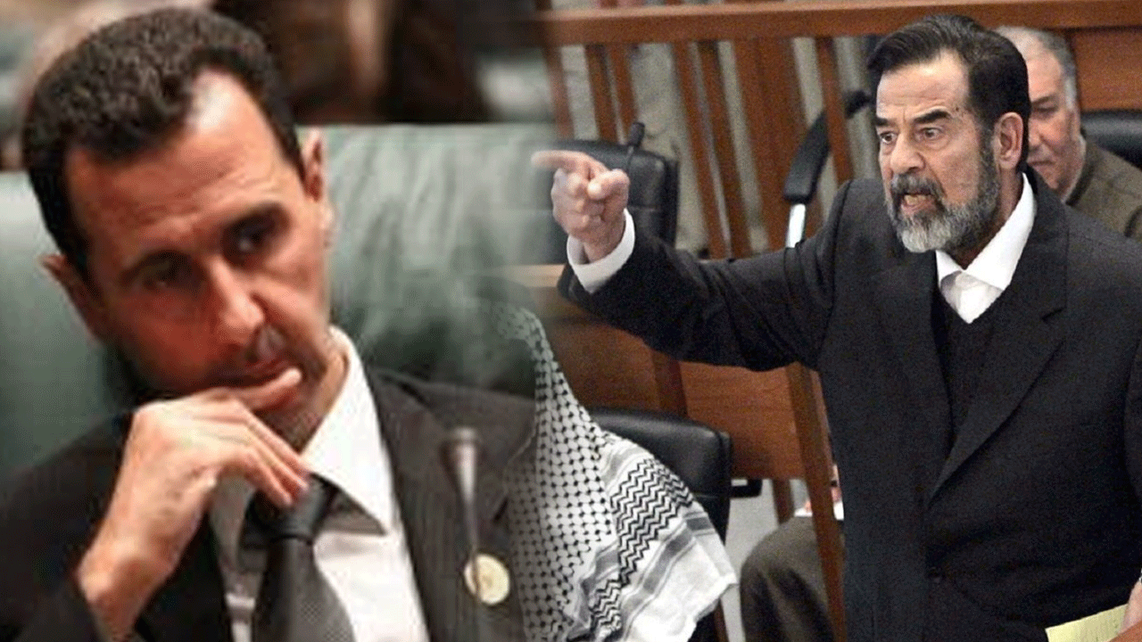 Saddam Hüseyin yıllar önce uyardı: Esad ailesi ve İsrail işbirlikçisi