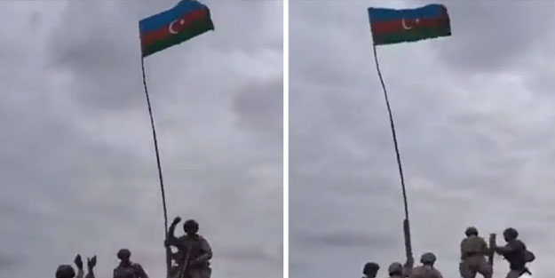 Sadece 1 gün dayanabildiler! Bayraklar dikildi