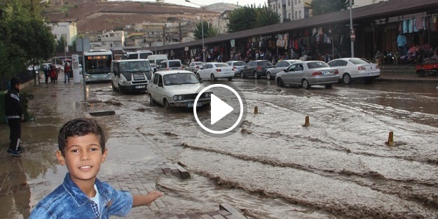 Sadece 10 dakika yağmur yağdı, ama...