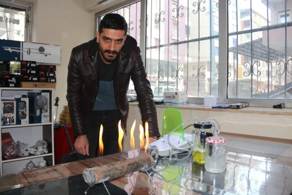 Sadece 15 TL'ye 1 ay ısınıyor! İnternetten görüp kendi yaptı
