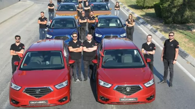 Sadece TOGG değil! Yerli otomobil GÜNSEL Erdoğan'ın katılımıyla KKTC'de tanıtıldı