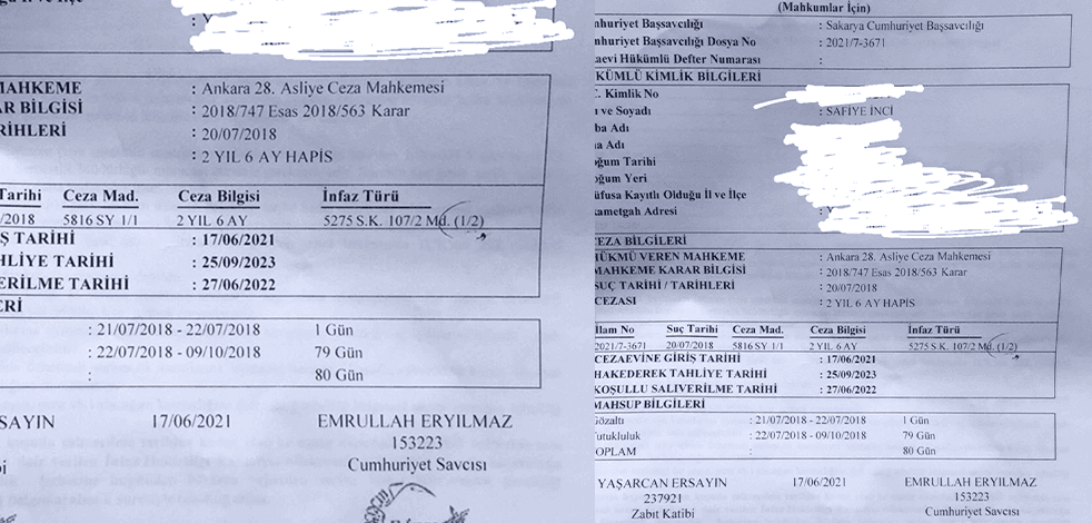 Safiye İnci’ye "Atatürk" kararı: 2 yıl 6 ay hapis cezası onandı