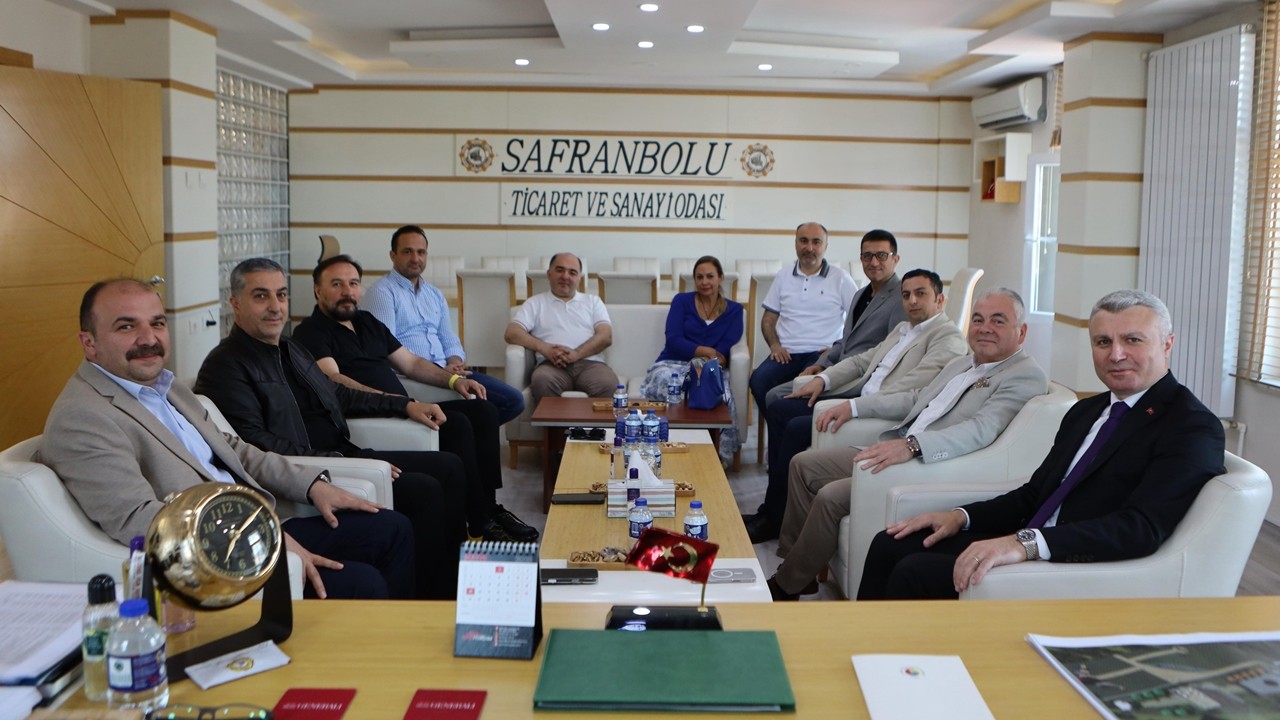 Safranbolu Kaymakamı Şaban Arda Yazıcı'dan TSO’ya veda ziyareti