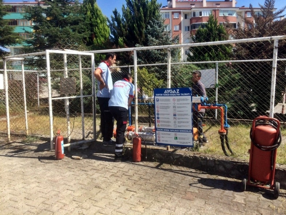 Safranbolu’da akaryakıt istasyonları denetlendi 
