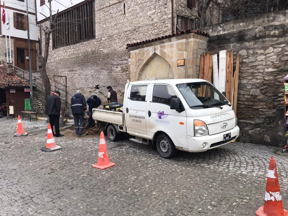 Safranbolu’da altyapı çalışmaları 