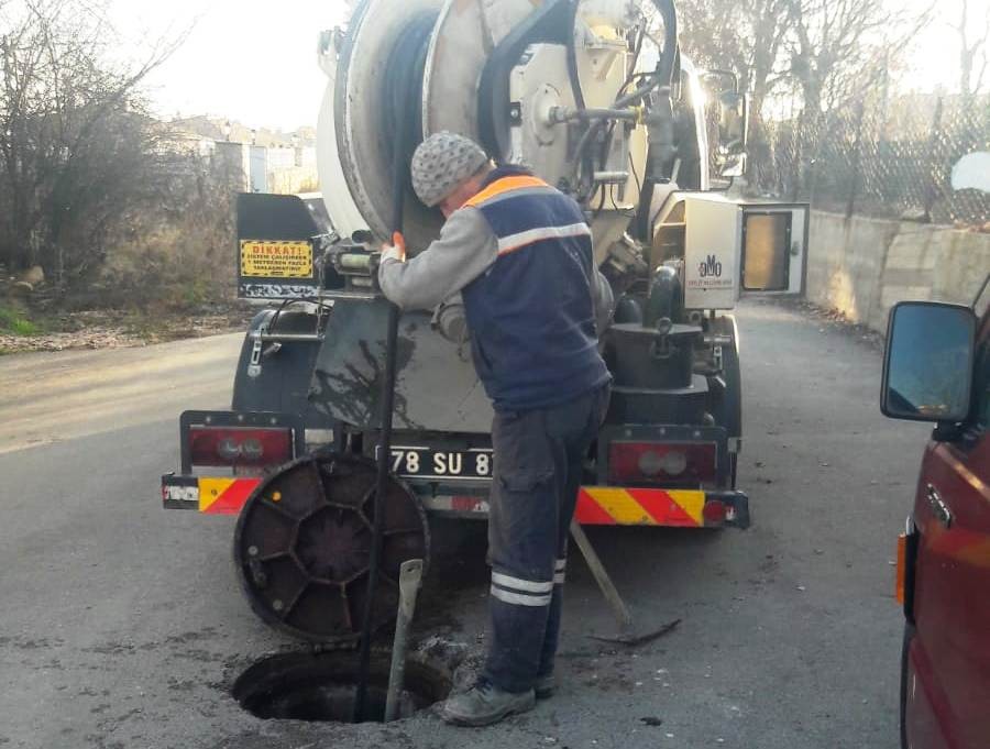 Safranbolu’da belediyesi aralıksız çalışıyor 
