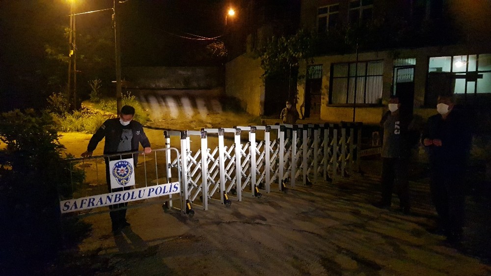 Safranbolu’da bir mahallede karantina genişletildi 