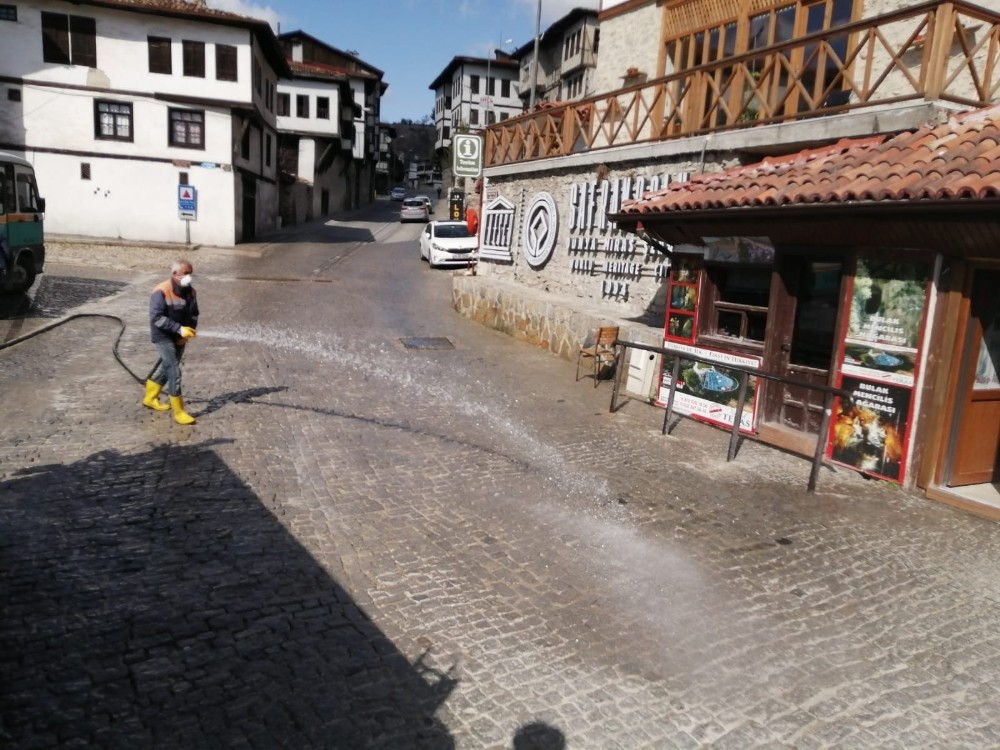 Safranbolu’da dezenfektasyon çalışmaları 