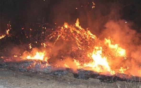 Safranbolu'da ot yangını için gittiler ceset buldular