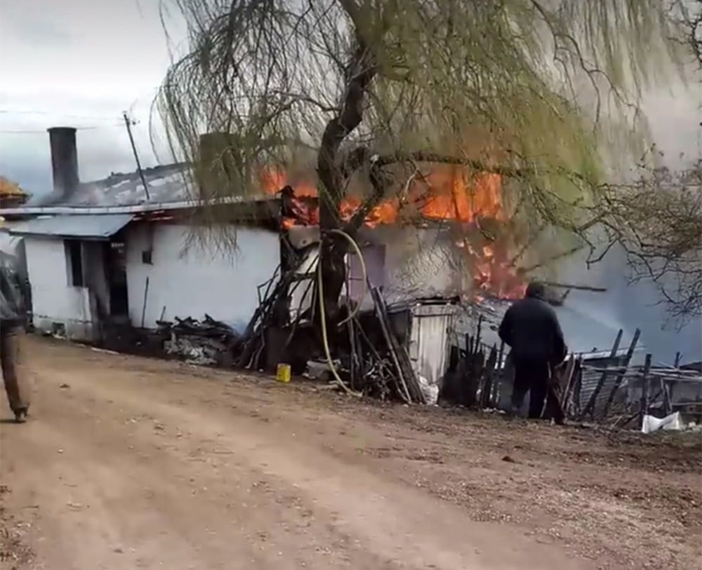 Safranbolu’da yangında 1 ev alevlere teslim oldu 