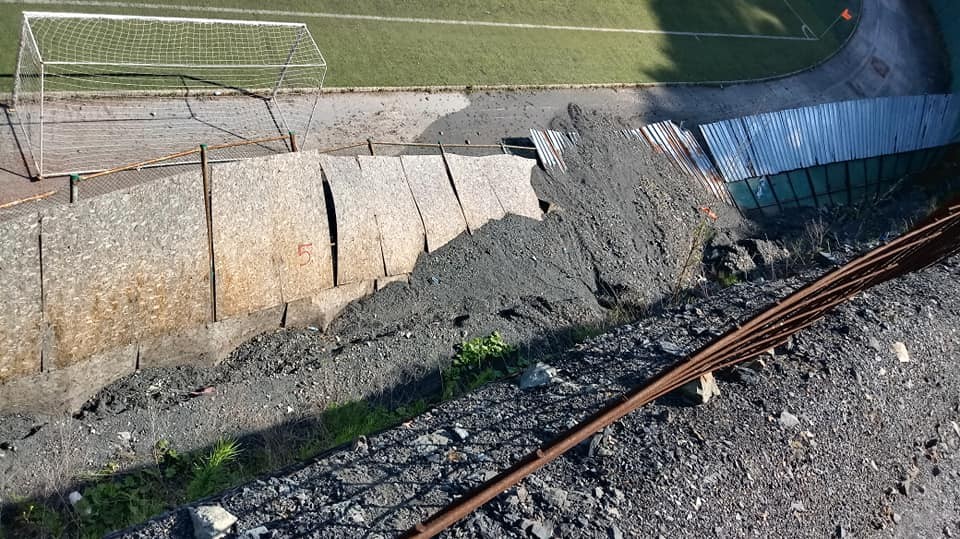 Sağanak yağış fırtına amatör spor kulüplerini de etkiledi 