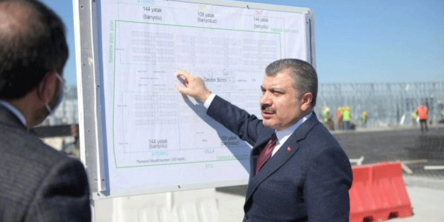 Sağlık Bakanı Fahrettin Koca duyurdu! Atatürk Havalimanı'na inşa edilen hastanede bomba özellik