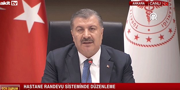Sağlık Bakanı Fahrettin Koca: Onaylı randevu dönemi başlıyor
