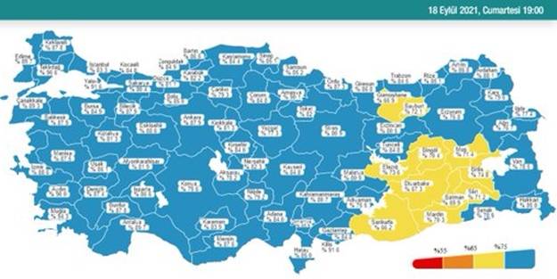 Sağlık Bakanı Koca duyurdu: Adıyaman mavi oldu
