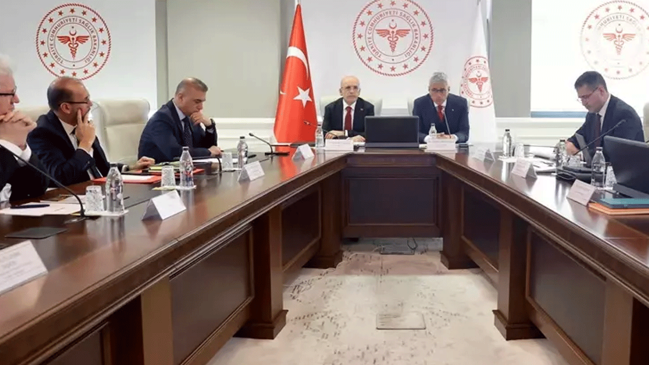 Bakanlar Memişoğlu ve Şimşek bir araya geldi