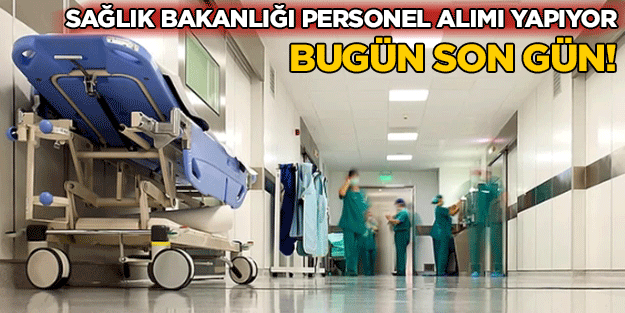 Sağlık Bakanlığı İŞKUR personel alımı için son gün!