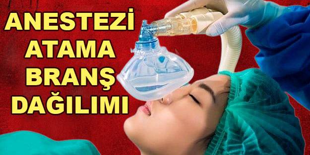 Sağlık Bakanlığı ne kadar sağlık teknikeri anestezi alımı yapacak? 40 bin sağlık personeli atama kontenjan branş dağılımı
