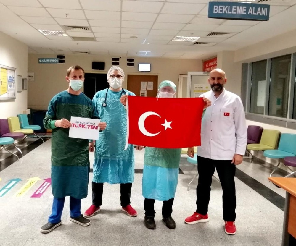 Sağlık çalışanları mesai ücretlerini bağışladı 