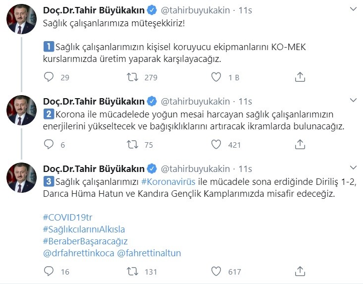 Sağlık çalışanlarının koruyucu ürün ihtiyaçlarını kursiyerler karşılayacak 
