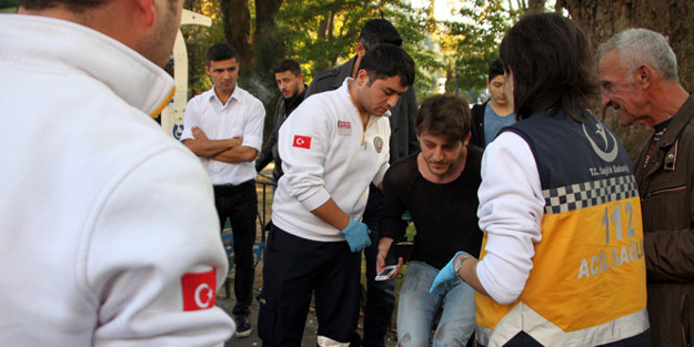 Kazazede sağlık ekiplerini bu yüzden bekletti