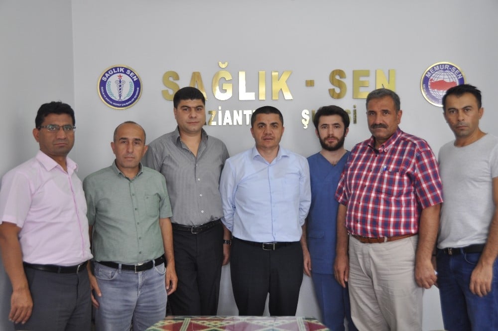 Sağlık-Sen Gaziantep Şubesinden maaş zammına tepki 
