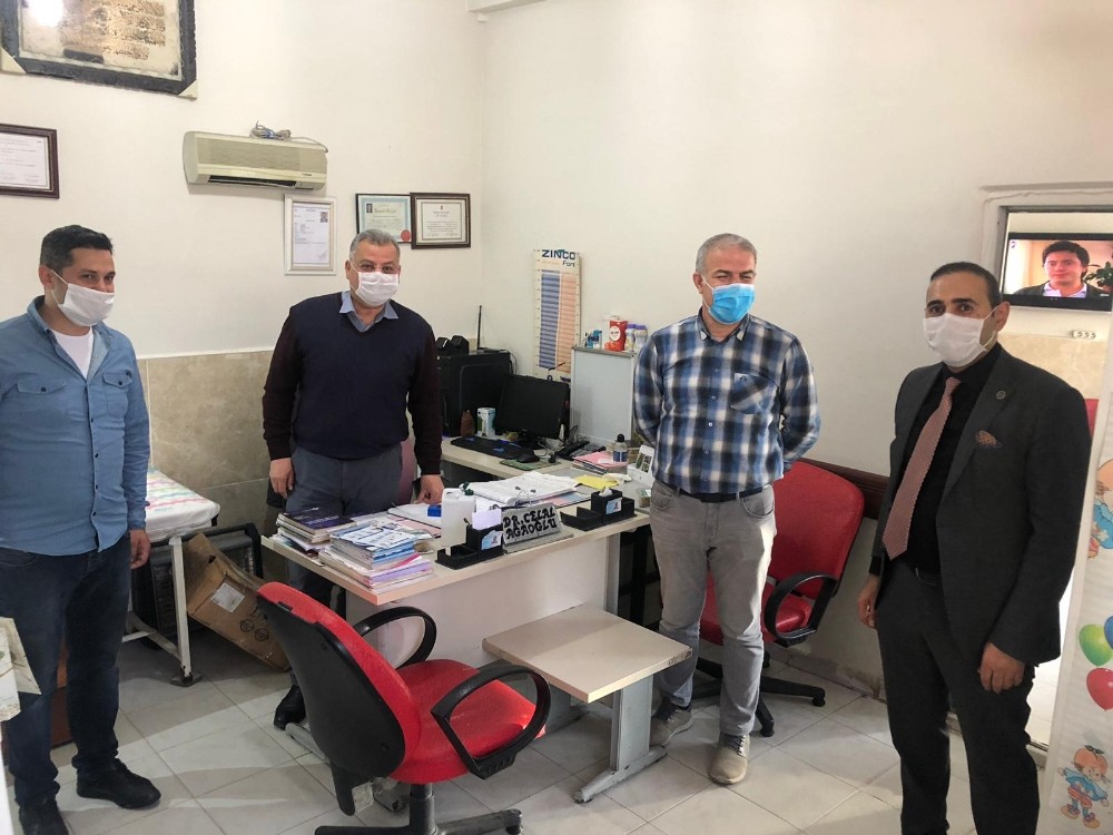Sağlık-Sen Şırnak Şube Başkanı Uçaş, Cizre’de aile hekimlerini ziyaret etti 