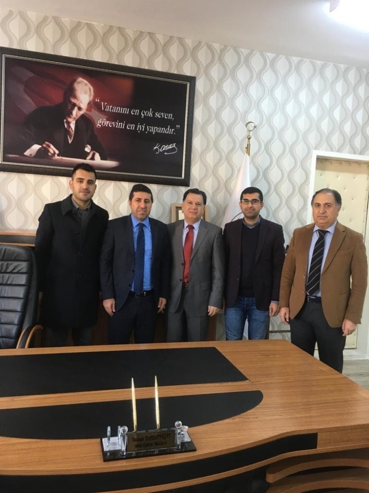 Sağlık-Sen’den Milli Eğitim Müdürü Babayiğit’e ziyaret 
