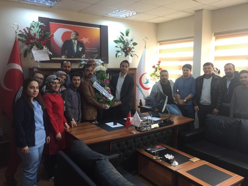 Sağlık-Sen’den yeni başhekim Hannarici’ye ziyaret 