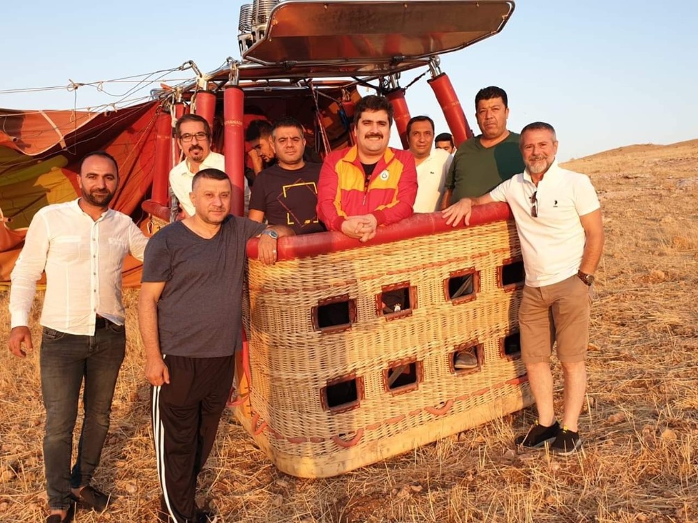 Sağlıkçılar Dara’da balon turuna katıldı 