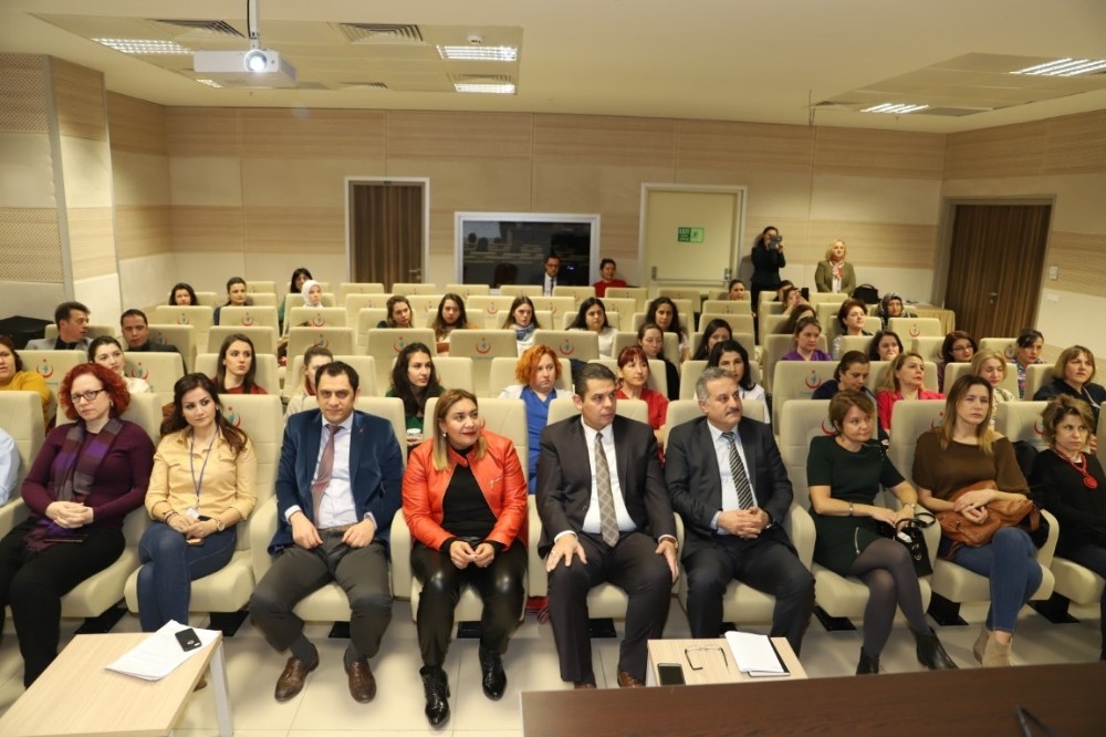 Sağlıklı gebelik, güvenli doğum, sağlıklı nesiller için mesleki gelişim projesi başarı ile sona erdi 