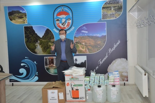 Sağlıklı Kentler Birliği’nden Emet Belediyesi’ne destek 