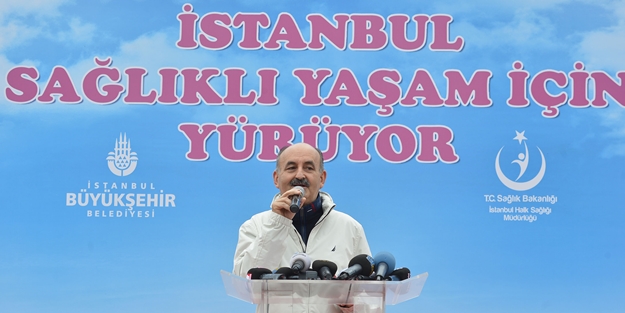 'Sağlıklı Kentler İçin Sağlığa Yürüyoruz'