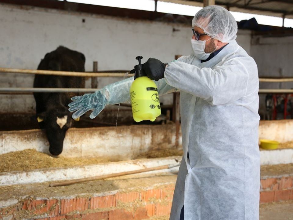 Saha çalışmalarında gerekli tedbirler alındı 