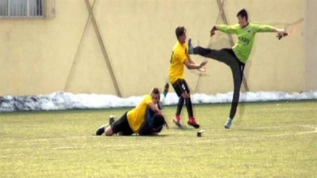 Saha savaş alanına döndü