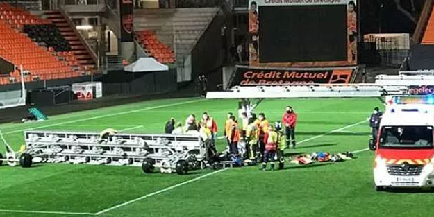 Sahada inanılmaz ölüm