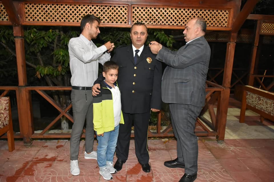 Şahin ve Albayrak’a rütbeleri tevdi edildi 