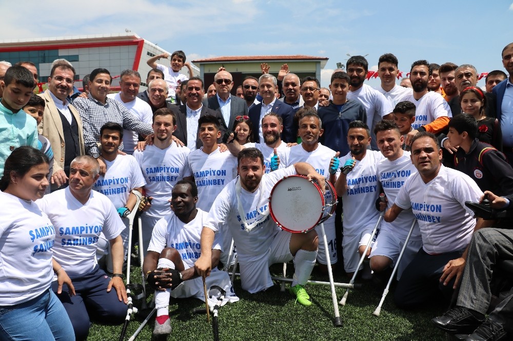 Şahinbey Ampute, 3 hafta kala şampiyonluğunu ilan etti 