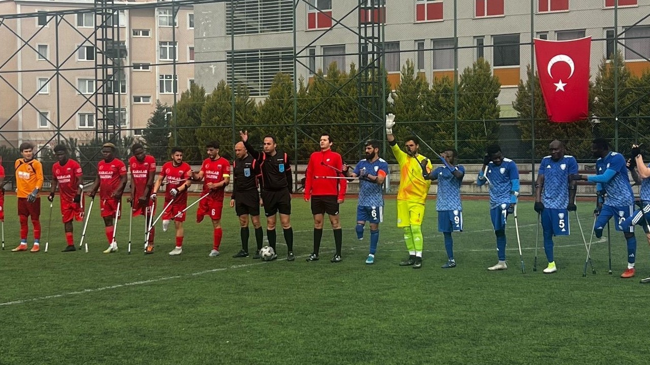 Şahinbey Ampute Futbol Takımı'ndan gövde gösterisi: 5-0