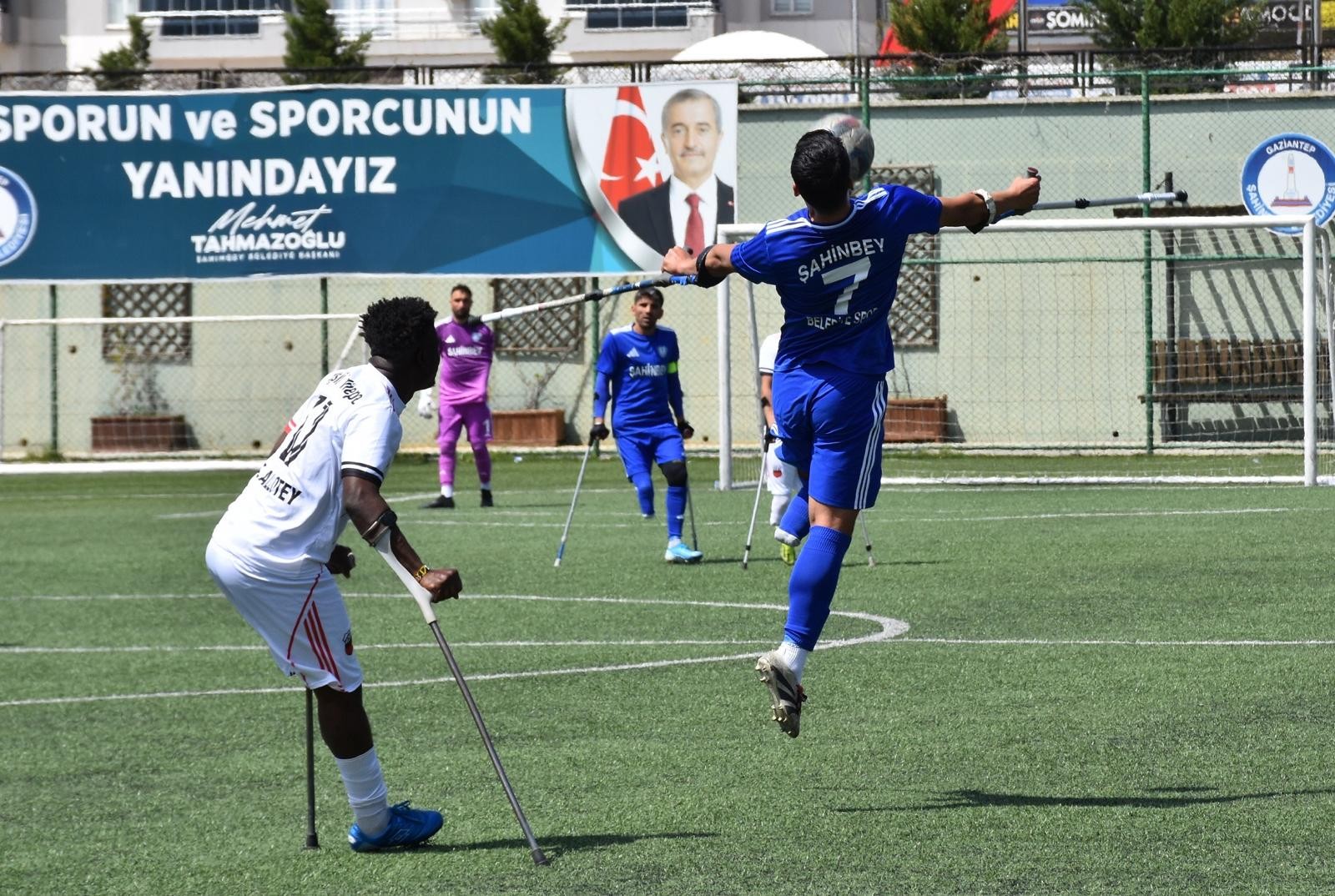 Şahinbey Ampute yarı finalde 2-0