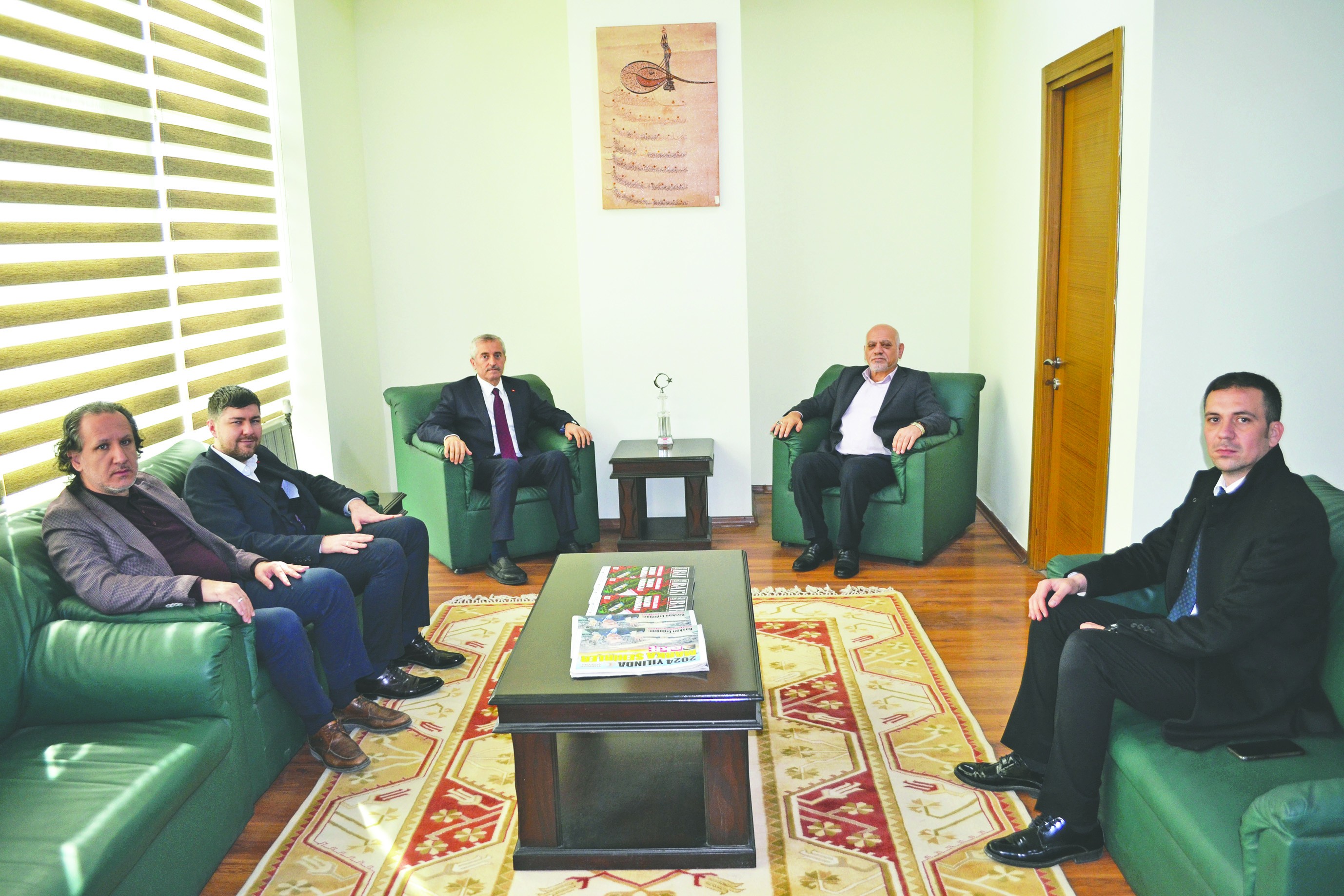 Şahinbey Belediye Başkanı Tahmazoğlu, akit’i ziyaret etti! İlk işimiz, ilçemizde kentsel dönüşümü başlatmak oldu