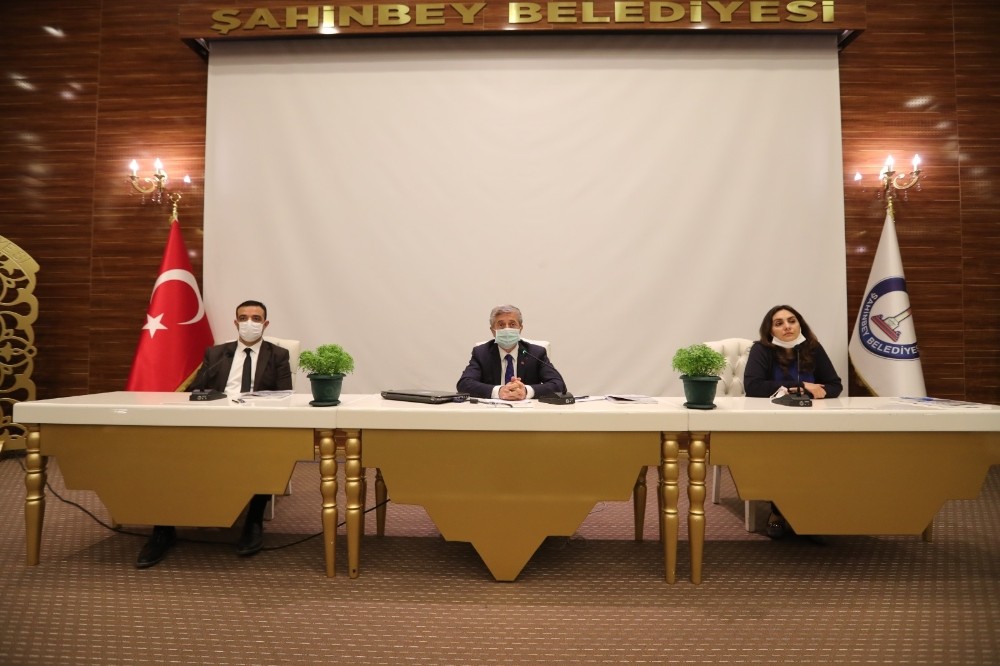Şahinbey Belediyesi Mayıs ayı meclis toplantısı yapıldı 