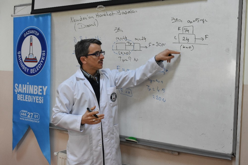 Şahinbey Belediyesinden öğrencilere uzaktan eğitim 