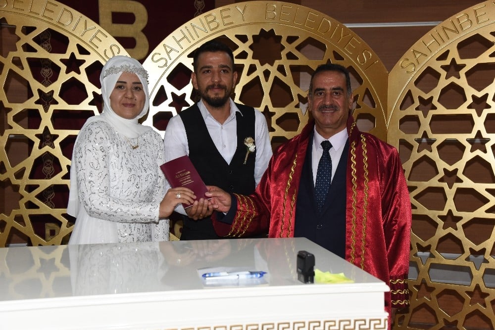 Şahinbey’de 99 çift 09.09.2019’da mutluluğa ’evet