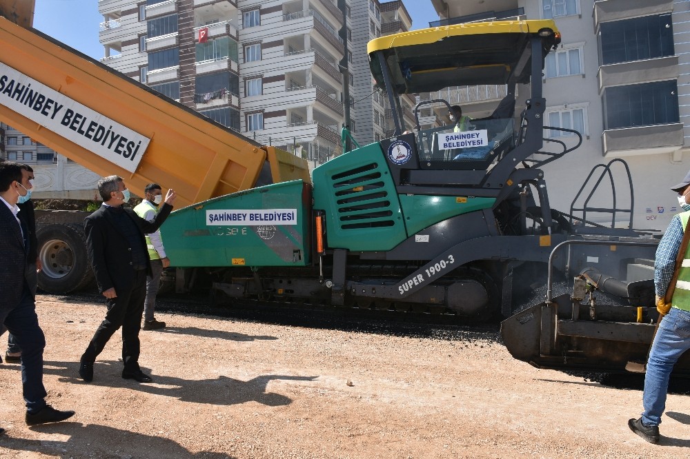 Şahinbey’de asfalt sezonu başladı 