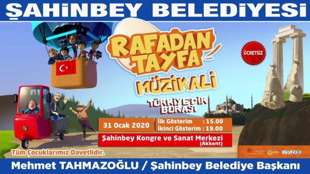 Şahinbey’de çocuklara karne hediyesi 