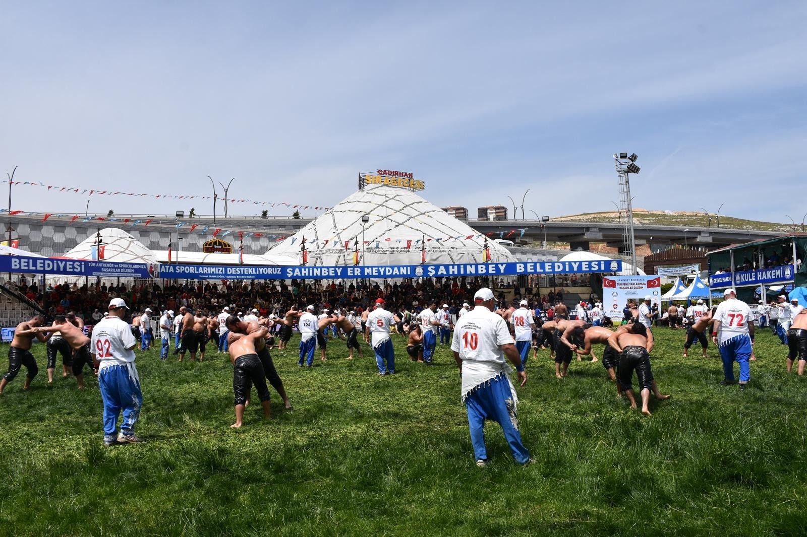 Şahinbey'de Er Meydanı'nda kıyasıya mücadele