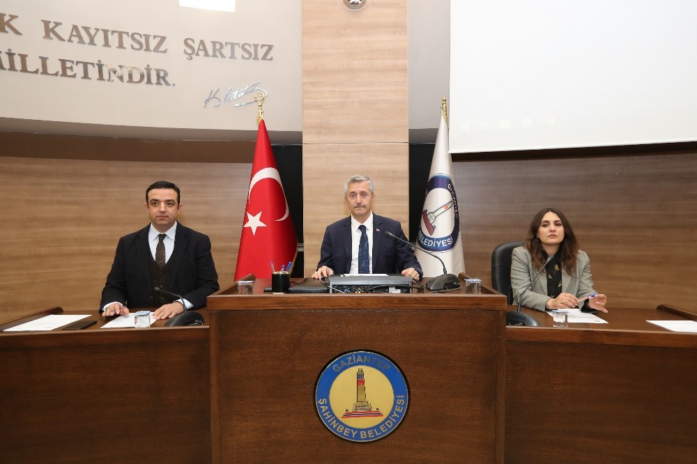 Şahinbey’de Şubat ayı meclis toplantısı yapıldı 