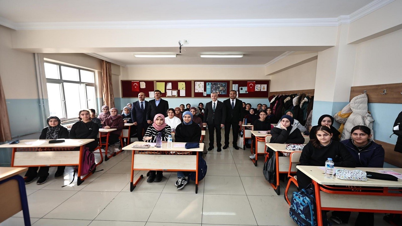 Şahinbeyli öğrenciler kutsal topraklara yolculuğuna hazırlık