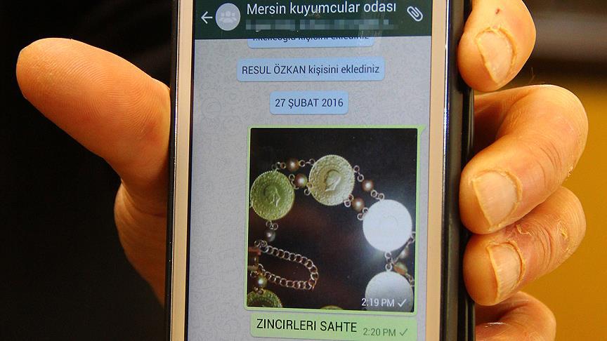 Sahte altın dolandırıcılarına 'WhatsApp'lı önlem
